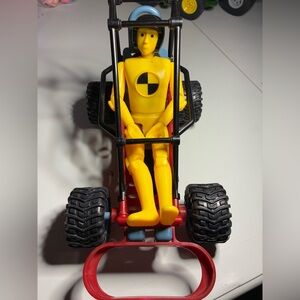 SmartLab Crash Test Dummy w/ dune buggy, go cart